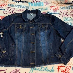 Cato denim jacket size XL
